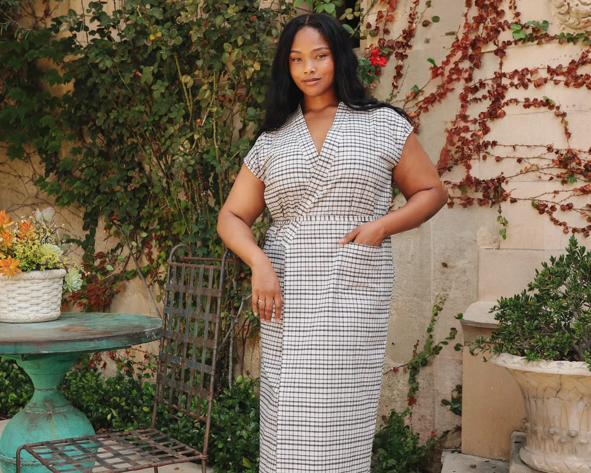 OddBird Co. Dress *NEW* Aydın House Dress - Picnic Check