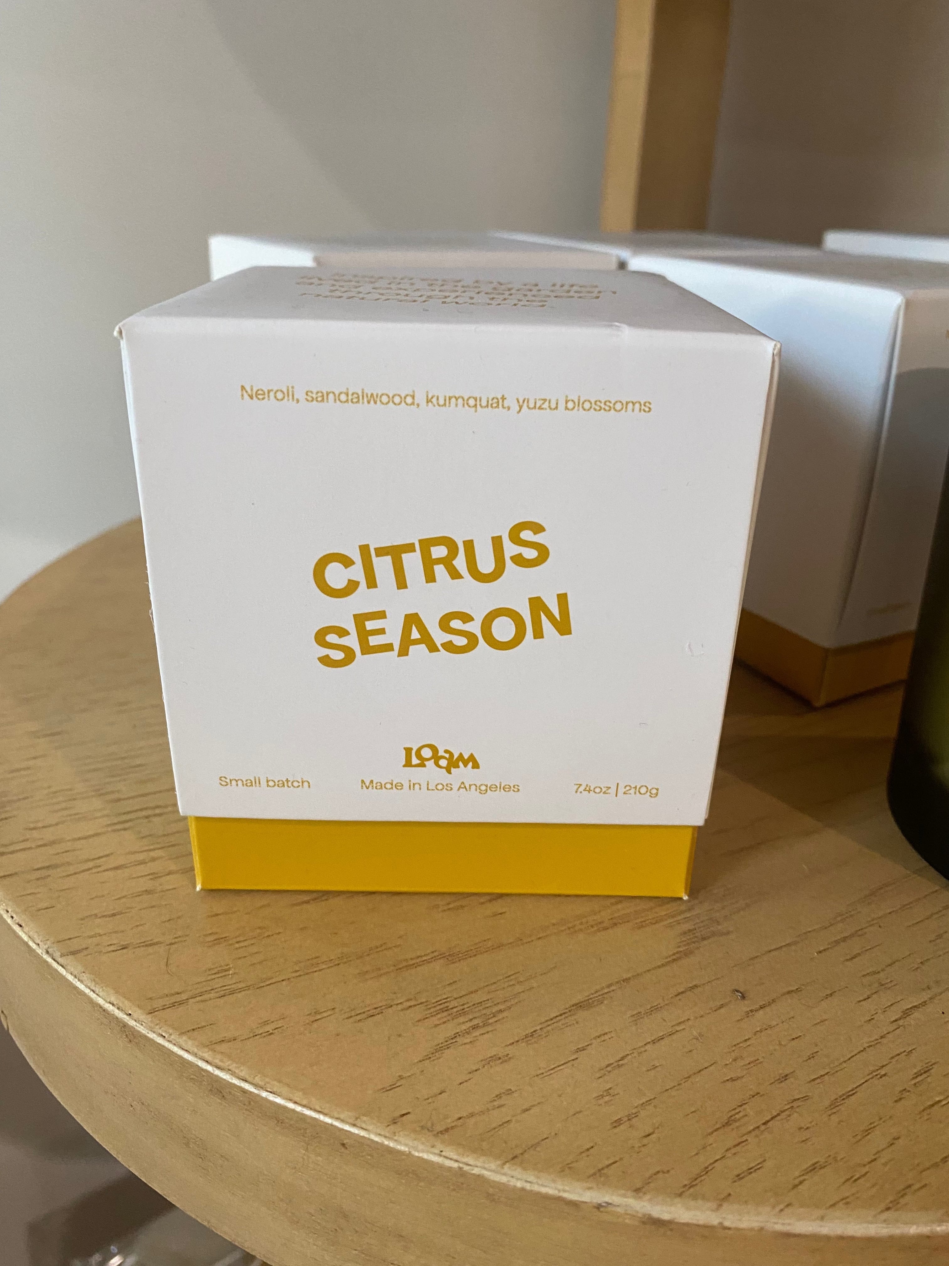 OddBird Citrus Season Loam Candle Collection