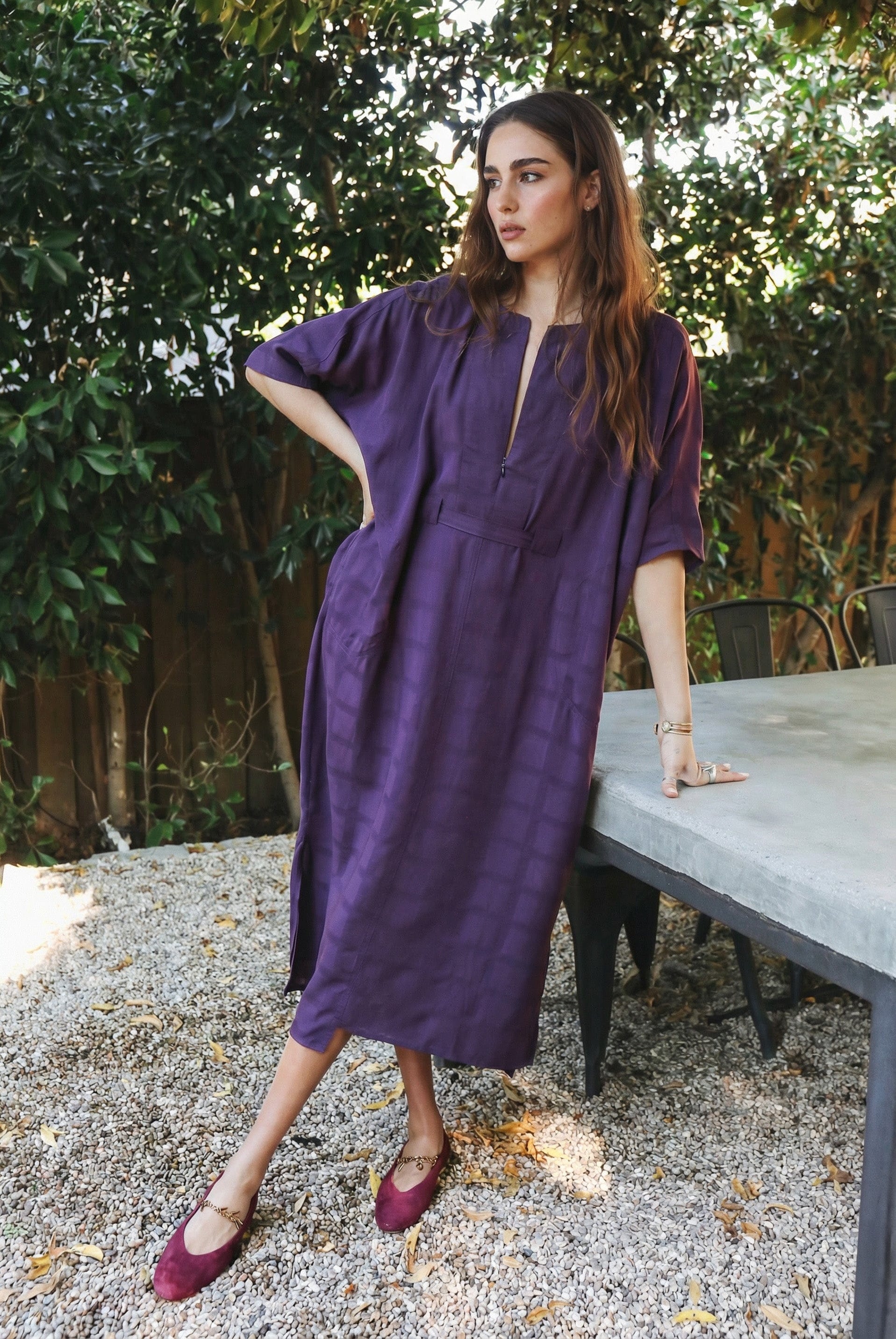 OddBird Dress Rüya Tunic - Plum