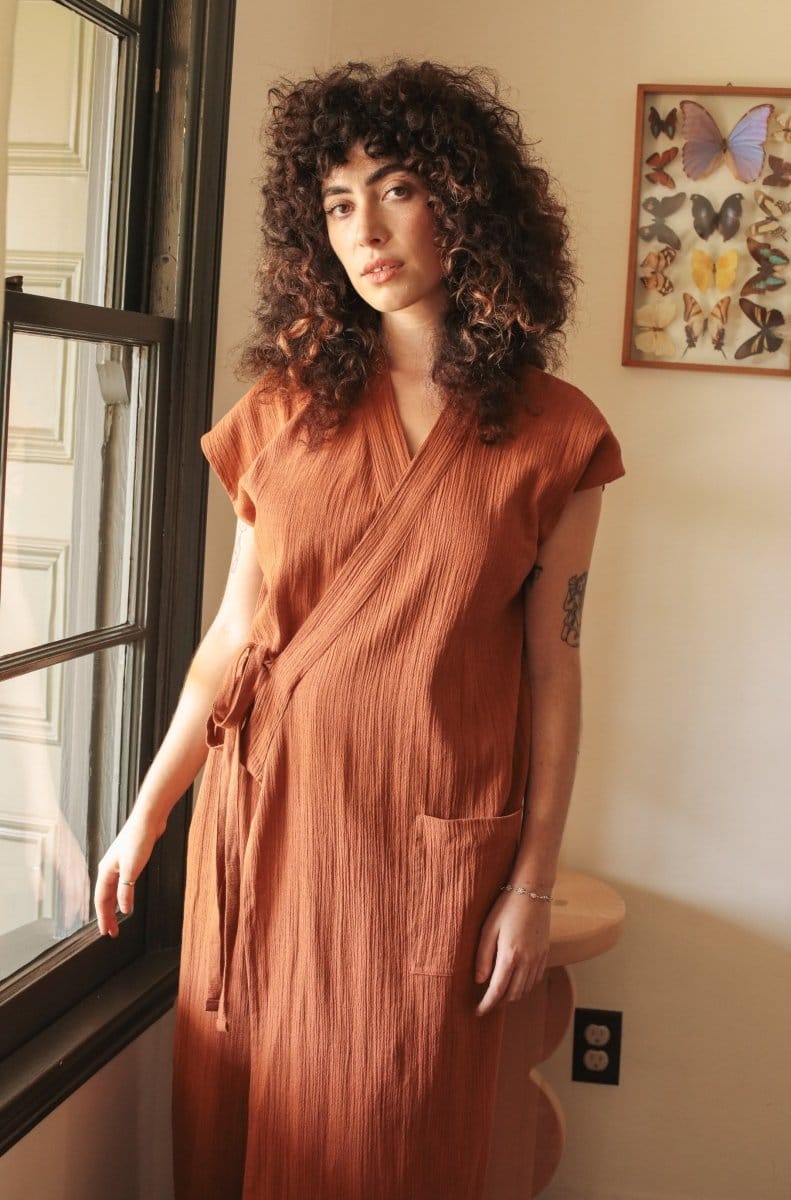 OddBird Loungewear Aydin Şile House Dress - Limited Edition