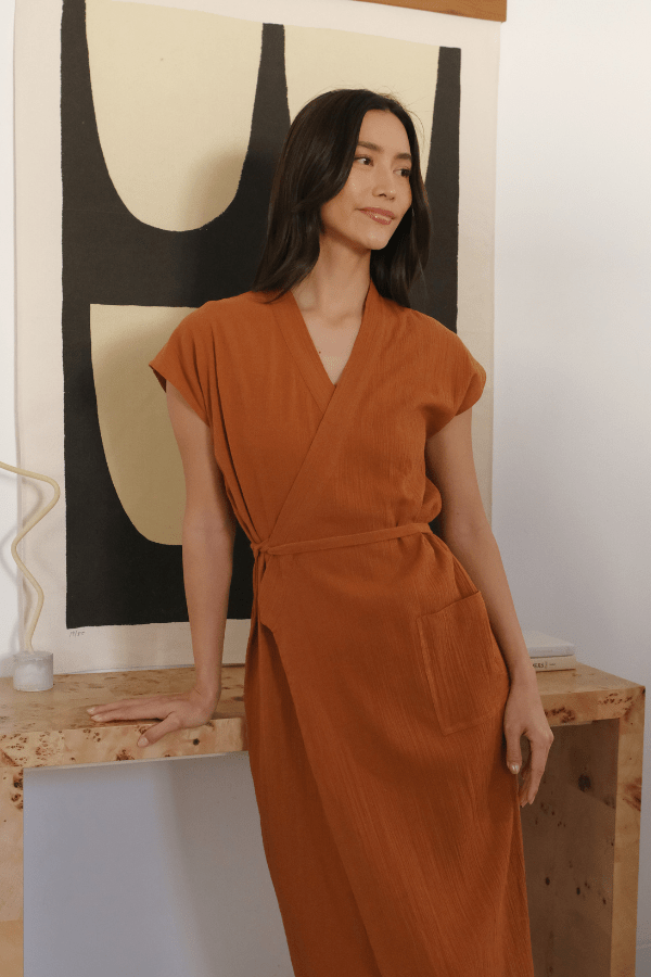OddBird Loungewear Aydin Şile House Dress - Limited Edition