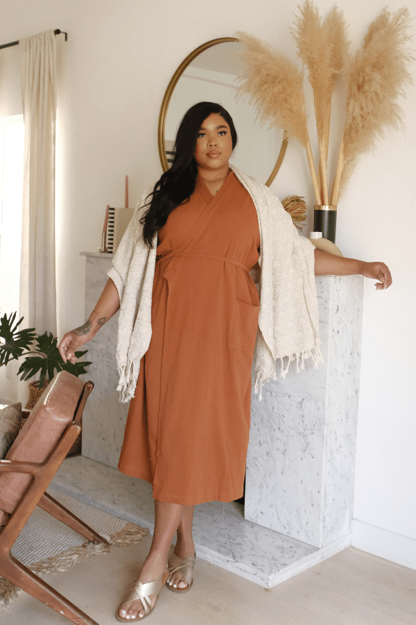 OddBird Loungewear Aydin Şile House Dress - Limited Edition