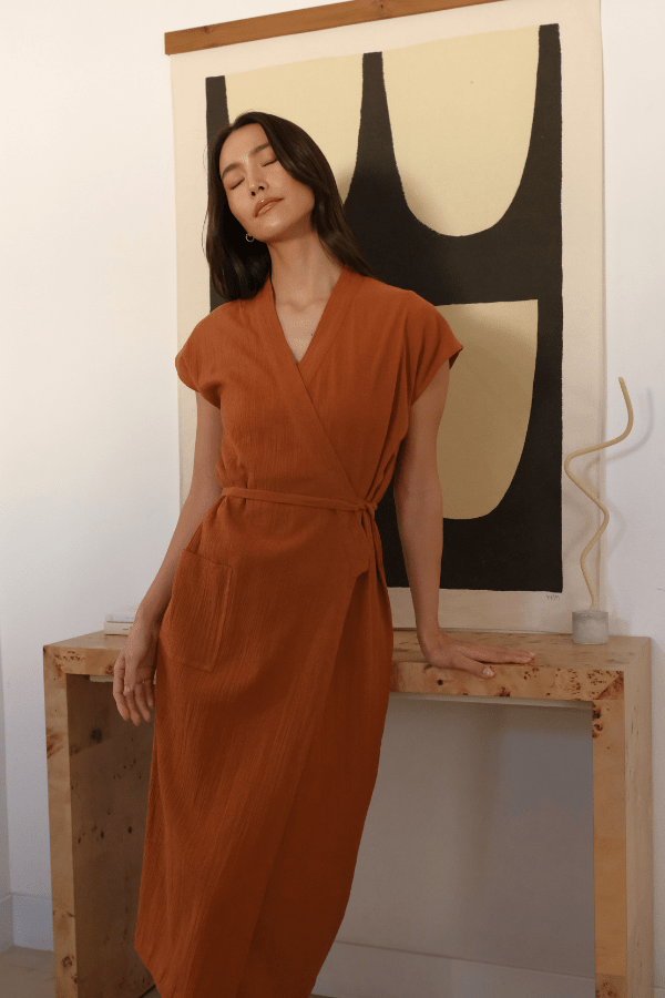 OddBird Loungewear Aydin Şile House Dress - Limited Edition
