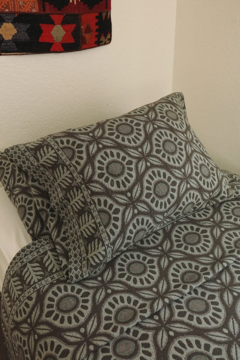 Blessings (Bereket) Handwoven Pillowcases - PLEBHFGRE - OddBird Co.