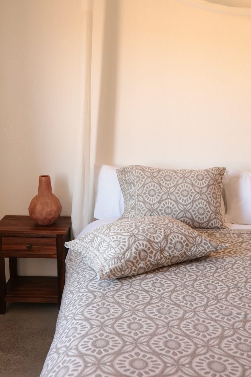 Blessings (Bereket) Handwoven Pillowcases - PLEBHMBLU - OddBird Co.