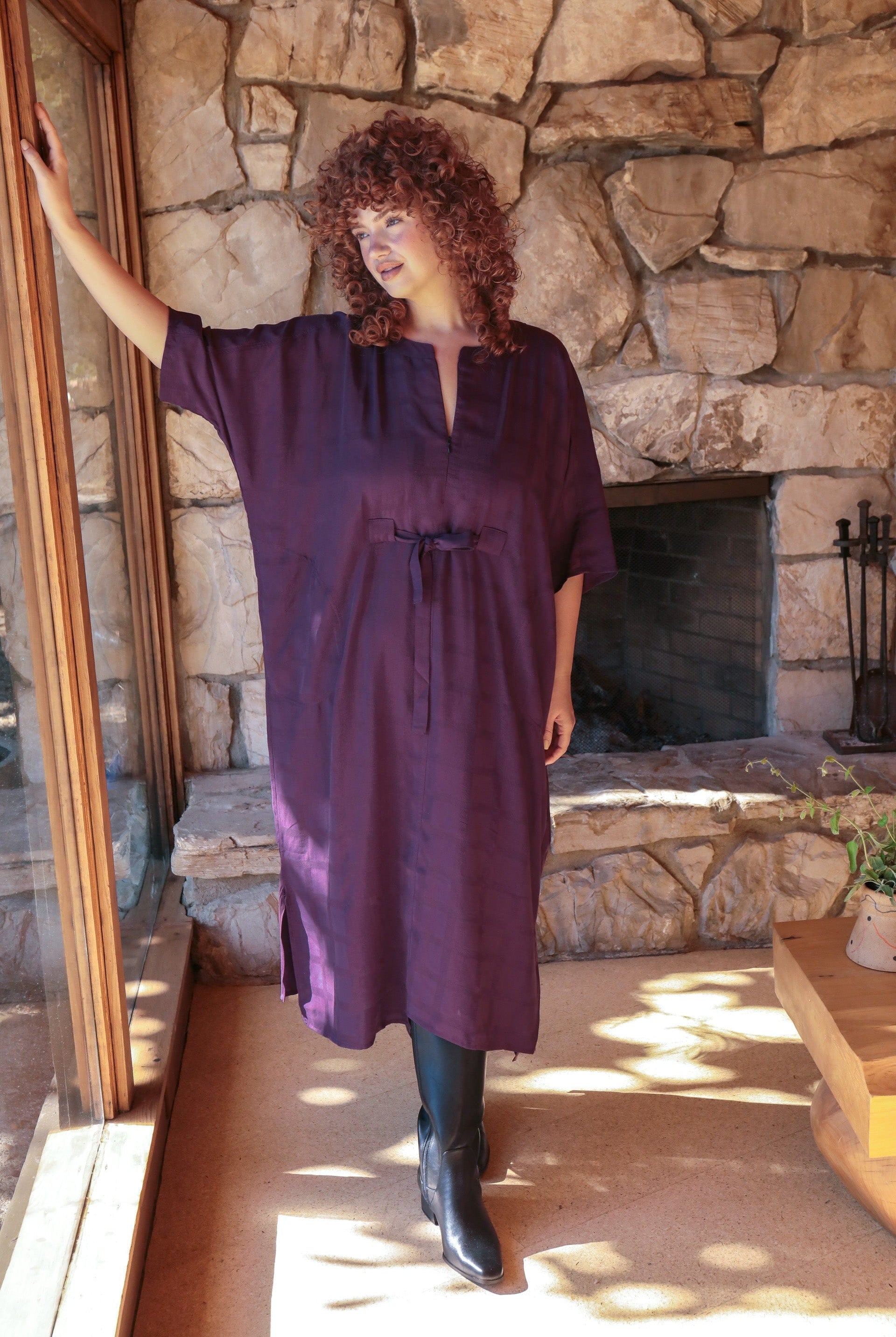 OddBird Dress Rüya Tunic - Plum