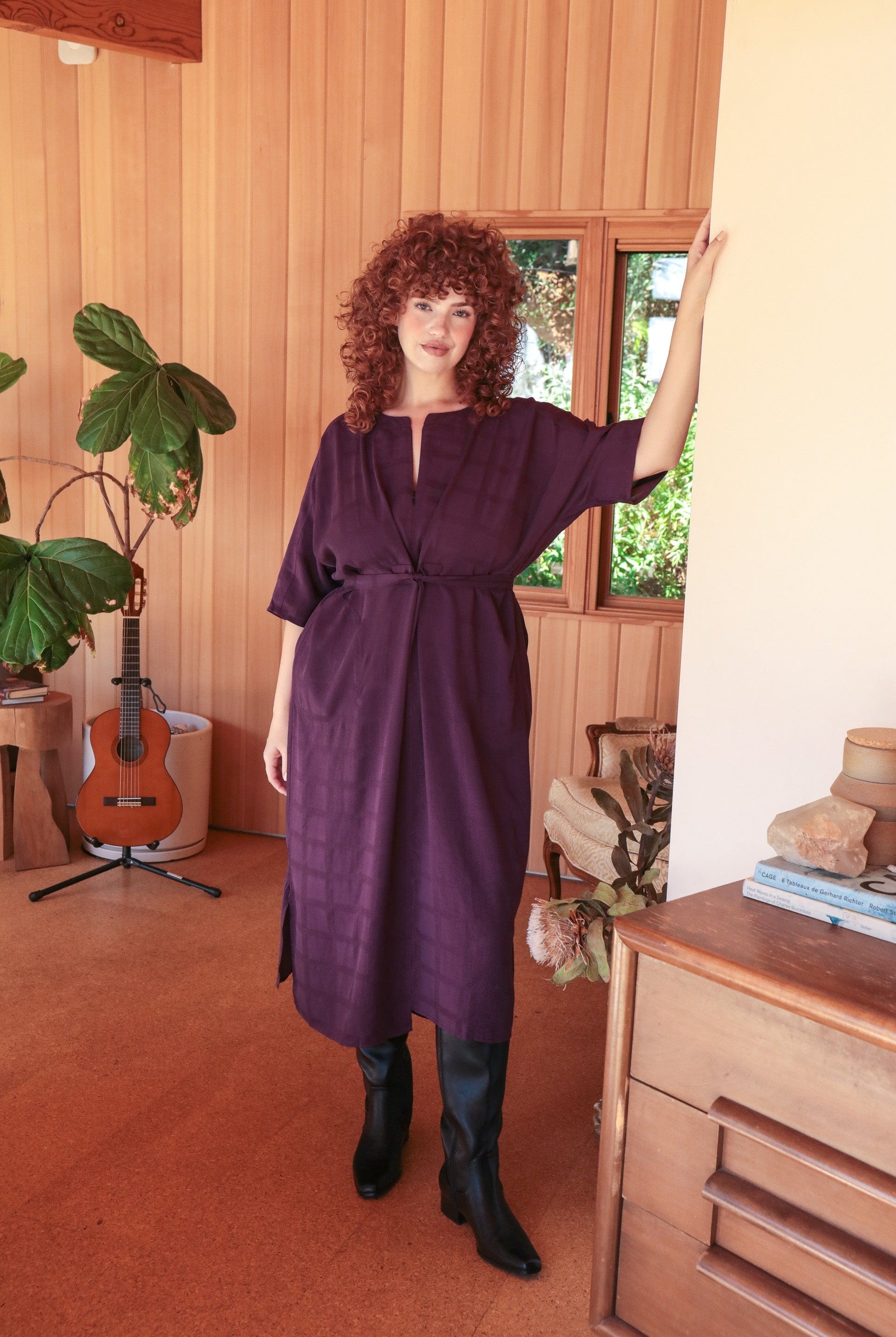 OddBird Dress Rüya Tunic - Plum