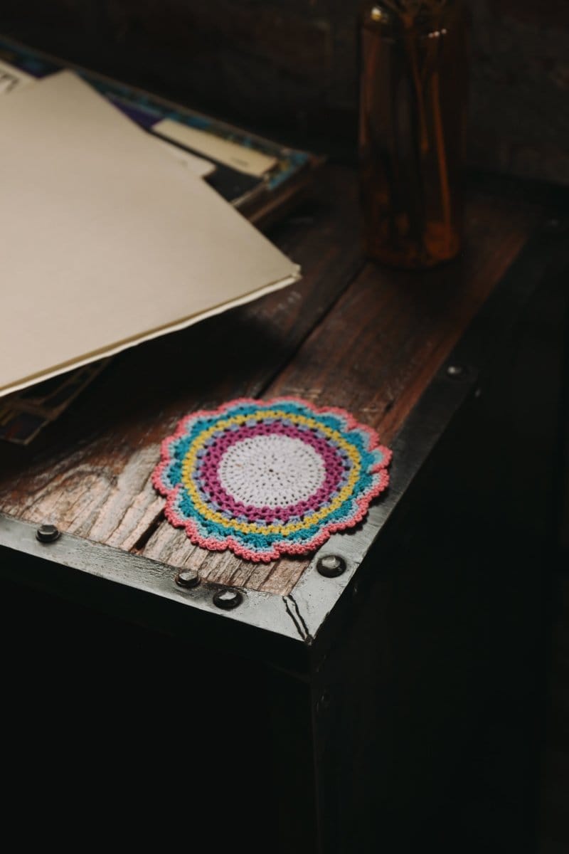 OddBird SINGLE Crotcheted One-Of-A-Kind Turkish Coasters