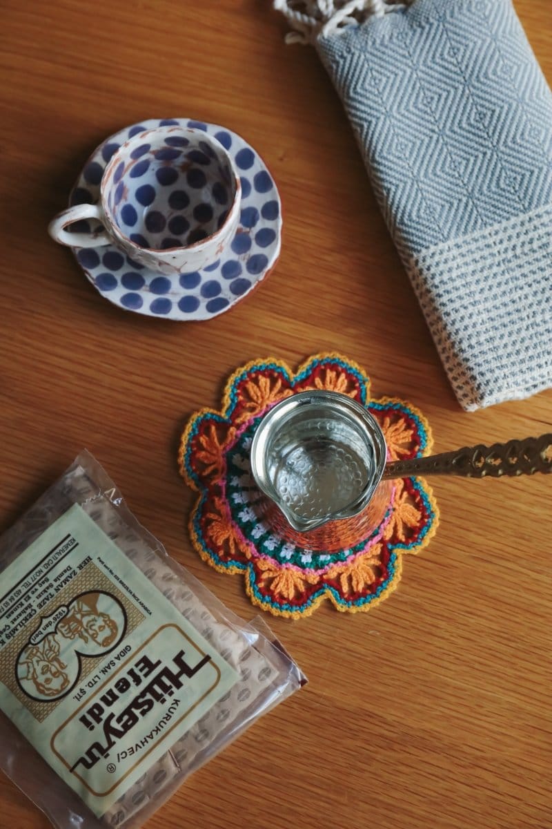 OddBird Crotcheted One-Of-A-Kind Turkish Coasters