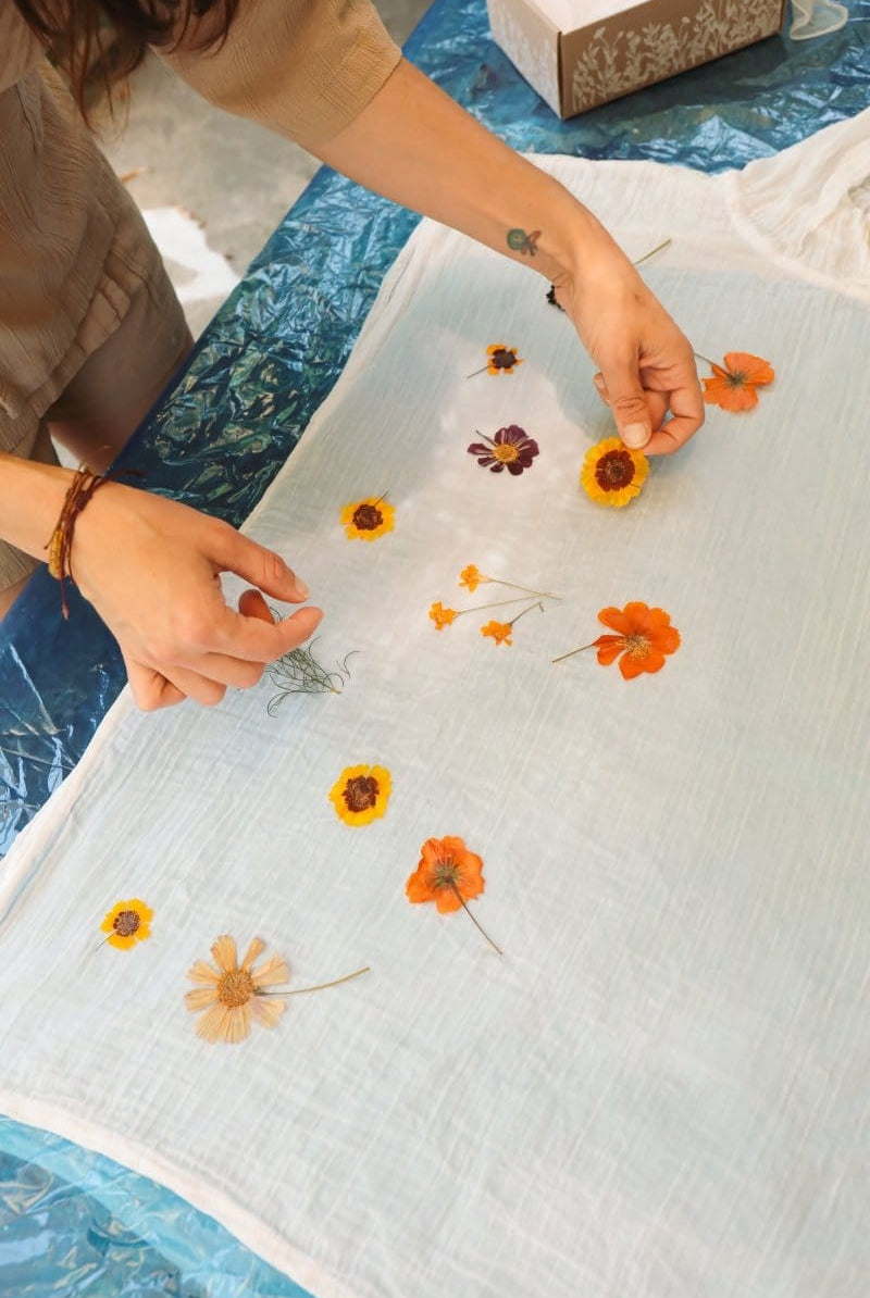 OddBird Accessories Multi-color Floral Dogwood Dyer Eco-printing Multi-Floral Press Kit