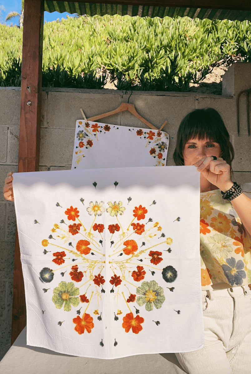 OddBird Accessories Multi-color Floral Dogwood Dyer Eco-printing Multi-Floral Press Kit