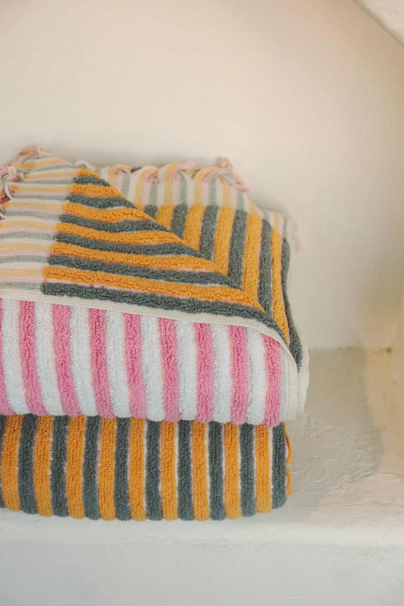 DUO - TONE Turkish Terry Towel SECONDS/SAMPLES - XDUOTNETRRYBT - OddBird Co.