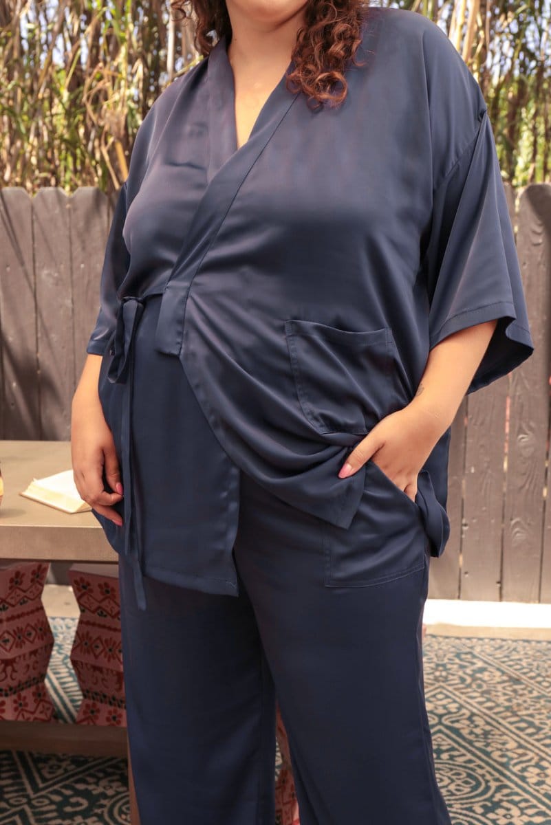 OddBird Loungewear Eco Satin Kardeş Loungewear Separates - SECONDS/SAMPLE