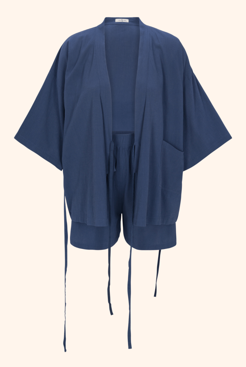 OddBird Loungewear Eco Satin Kardeş Loungewear Shorts - SECONDS/SAMPLE