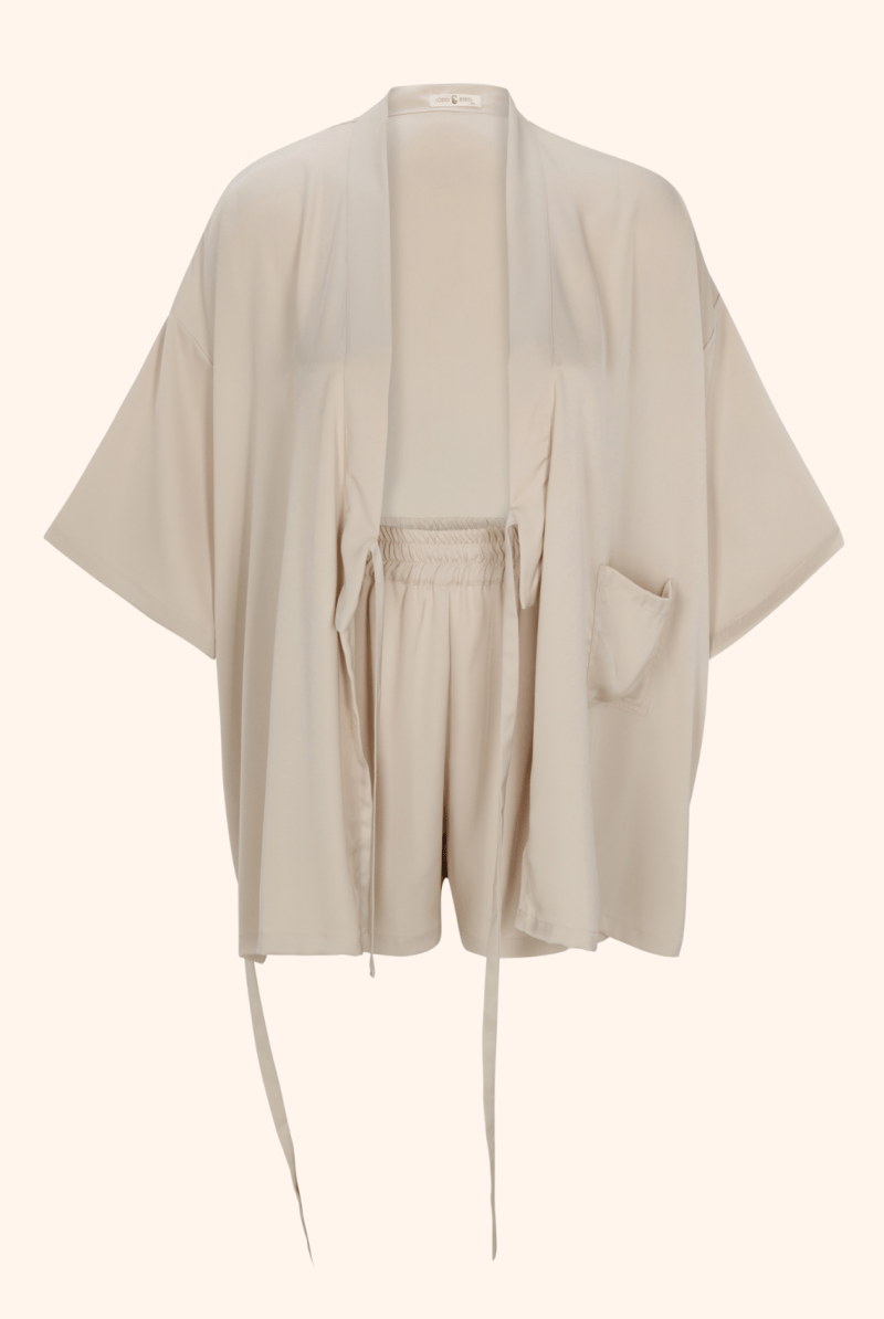 OddBird Loungewear Eco Satin Kardeş Loungewear Shorts - SECONDS/SAMPLE