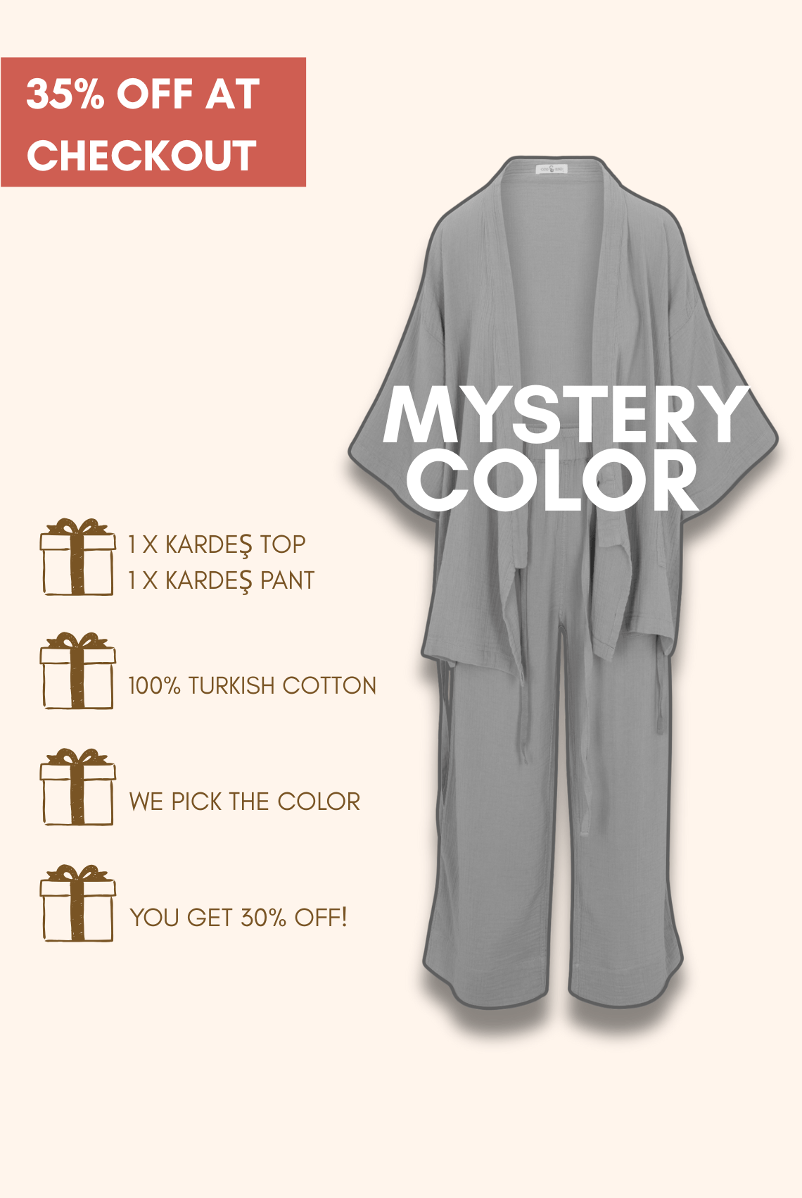 OddBird Sets Mix & Match Kardeş Loungewear Set - Mystery Box