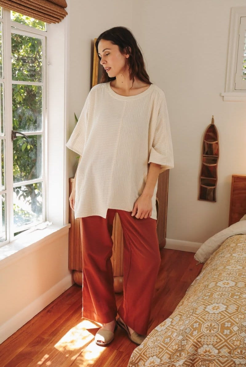 OddBird Loungewear Ivory / XXS/P Hayal Top