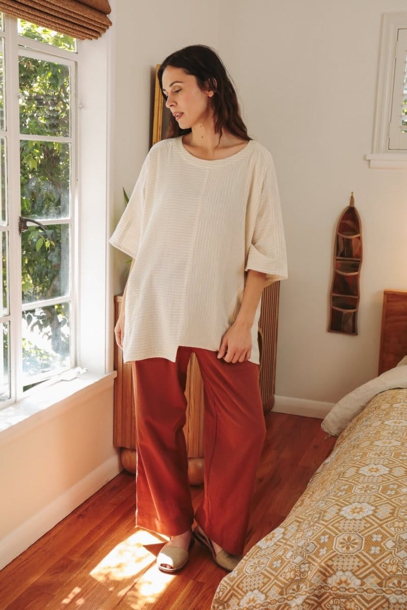 OddBird Loungewear Ivory / XXS/P Hayal Top