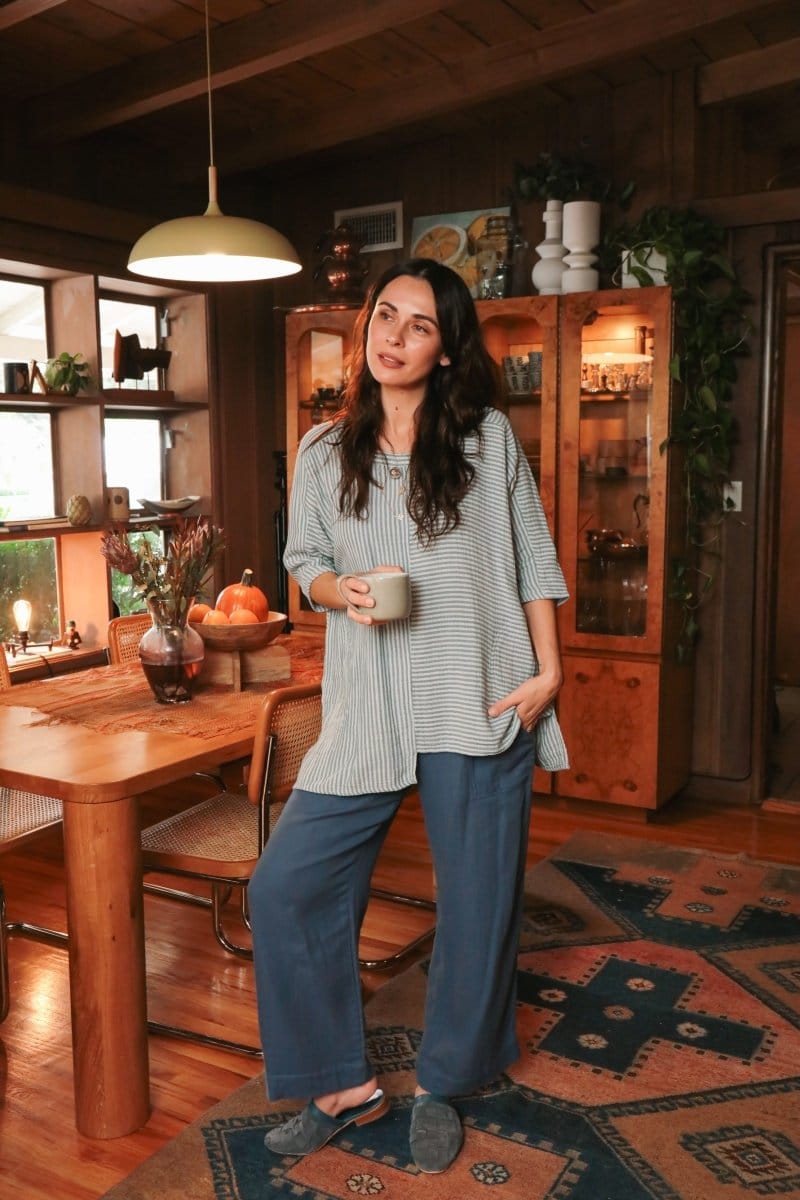 OddBird Loungewear Ocean Blue / XXS/P Hayal Top