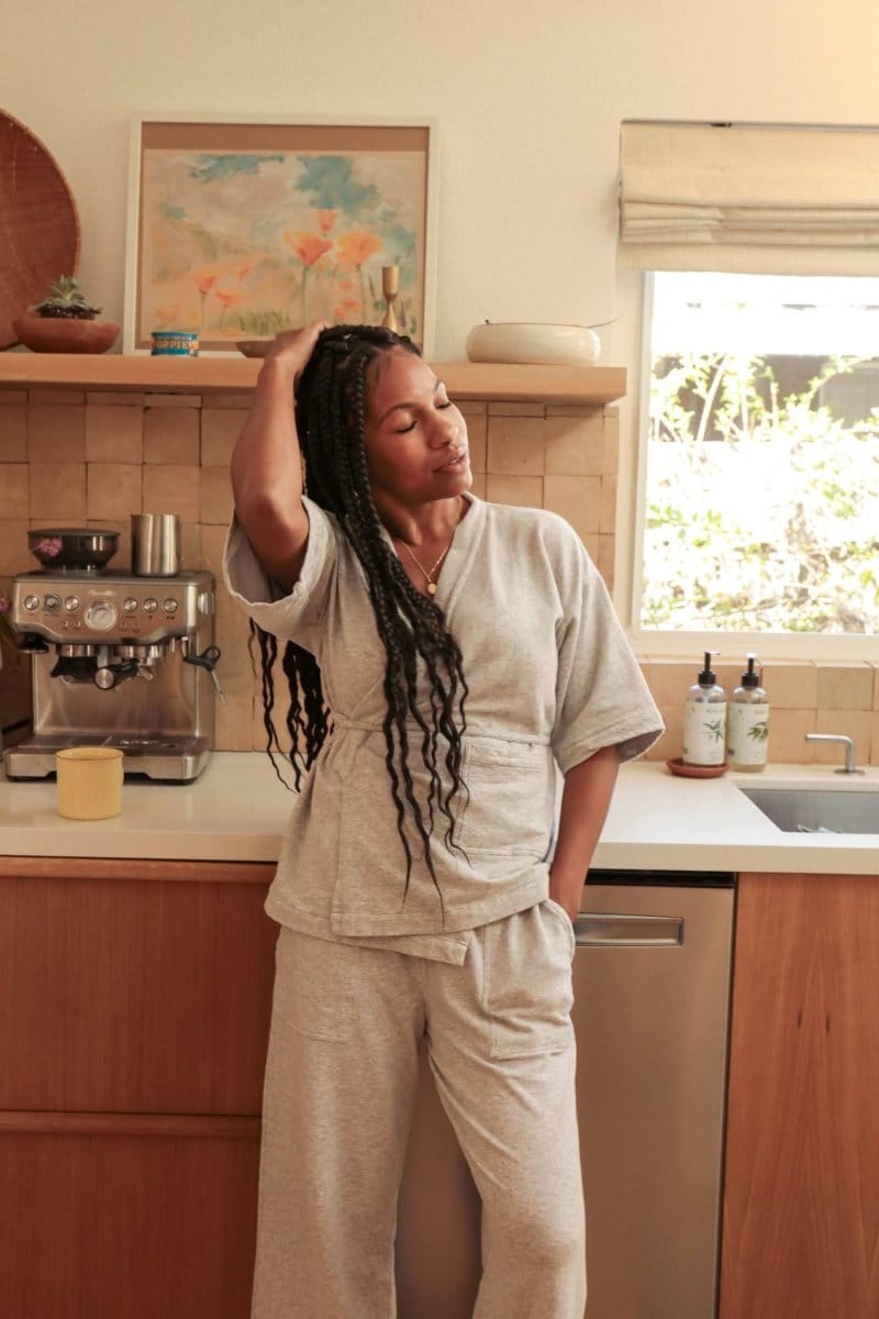 OddBird Loungewear Kardeş Loungewear Separates - Lightweight Organic Cotton Fleece