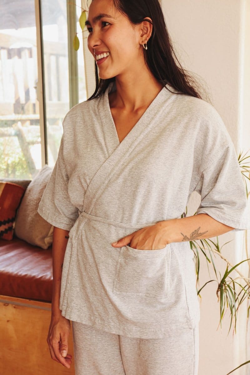 OddBird Loungewear Kardeş Loungewear Separates - Lightweight Organic Cotton Fleece