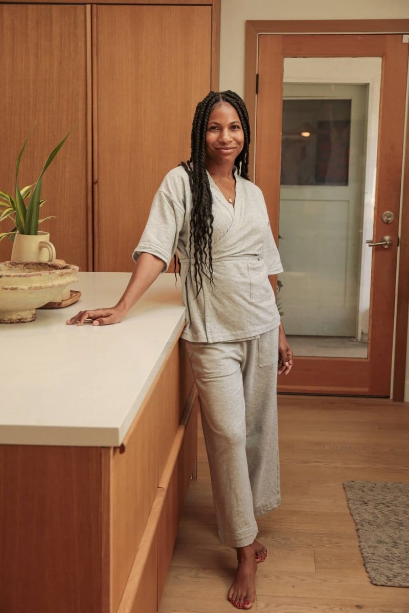 OddBird Loungewear Kardeş Loungewear Separates - Lightweight Organic Cotton Fleece