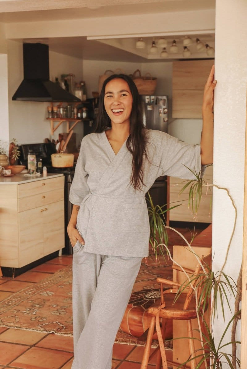 OddBird Loungewear Kardeş Loungewear Separates - Lightweight Organic Cotton Fleece