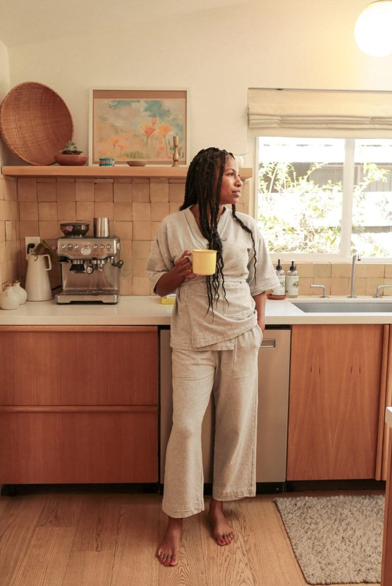 OddBird Loungewear Kardeş Loungewear Separates - Lightweight Organic Cotton Fleece