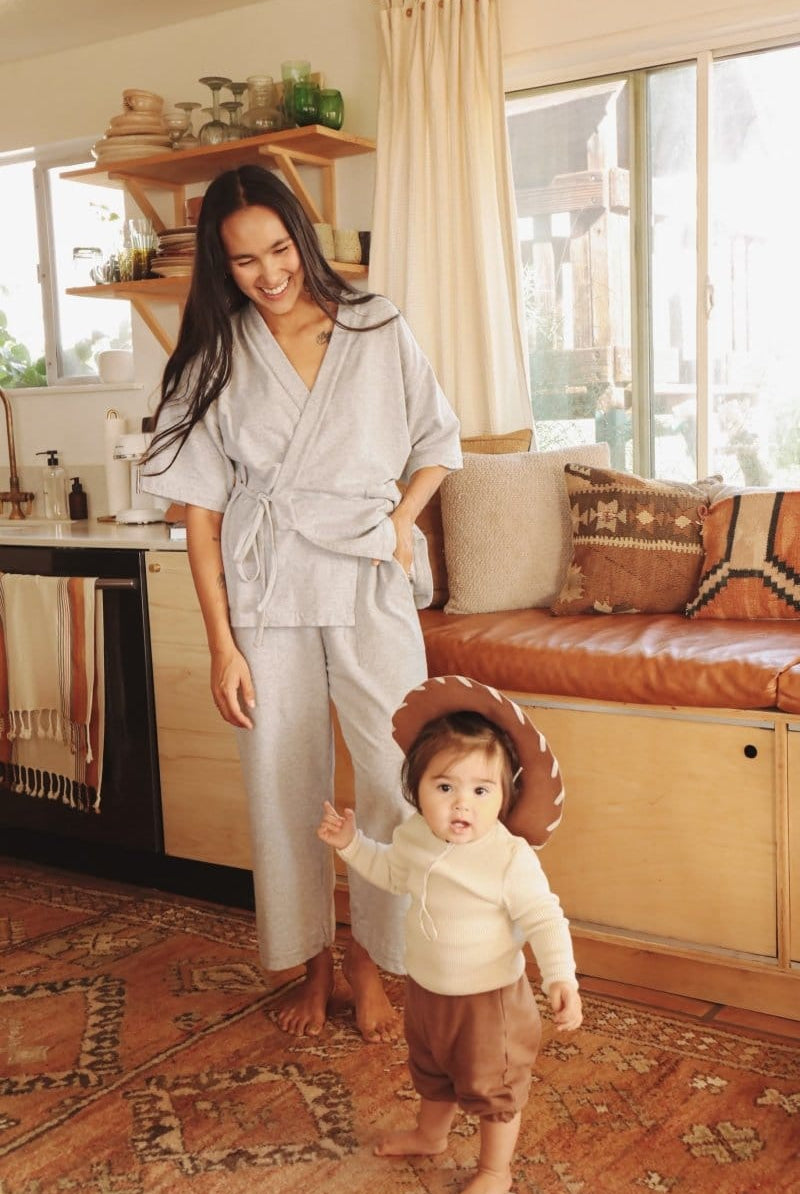 OddBird Loungewear Kardeş Loungewear Separates - Lightweight Organic Cotton Fleece