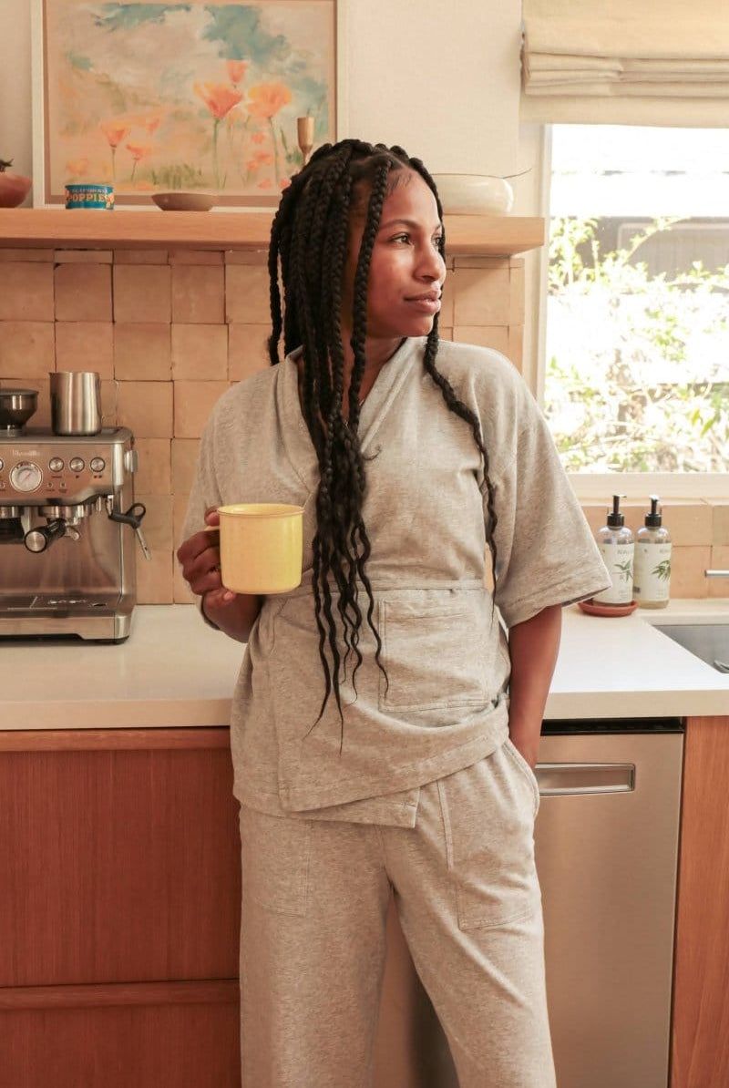 OddBird Loungewear Kardeş Loungewear Separates - Lightweight Organic Cotton Fleece