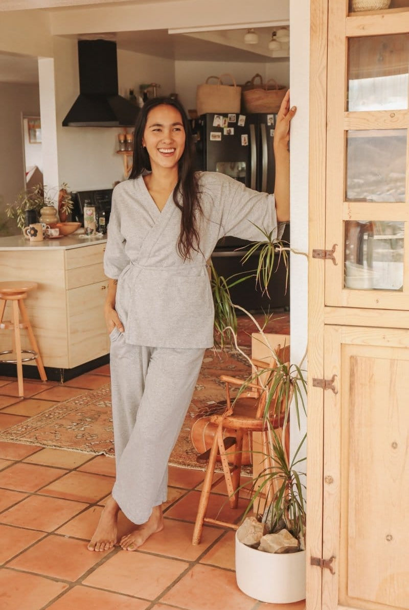 OddBird Loungewear Kardeş Loungewear Separates - Lightweight Organic Cotton Fleece