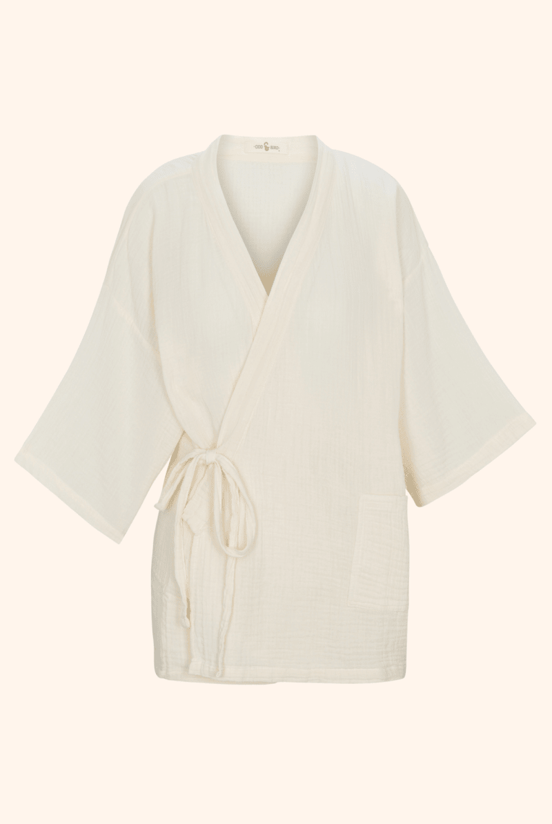 Kardeş Şile Loungewear - Alabaster - XLKTOPEAL1X - OddBird Co.