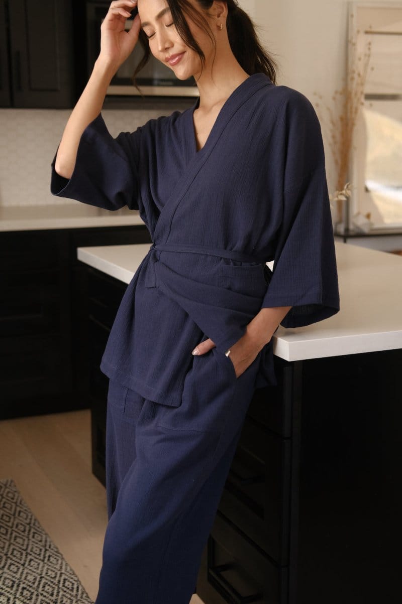 OddBird Loungewear Indigo / Pants / XS Kardeş Şile Loungewear Separates - Limited Edition Collection