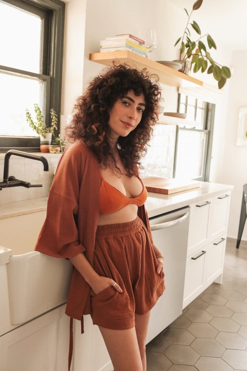 OddBird Loungewear Kardeş Şile Loungewear Shorts - Limited Edition