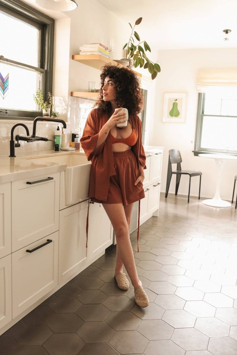 OddBird Loungewear Kardeş Şile Loungewear Shorts - Limited Edition