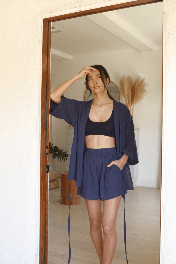 OddBird Loungewear Kardeş Şile Loungewear Shorts - Limited Edition