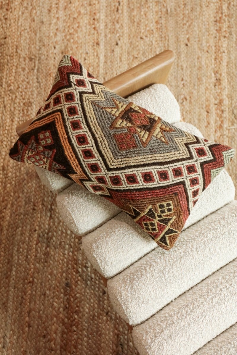 OddBird Pillows Kilim Lumbar Pillow Bes