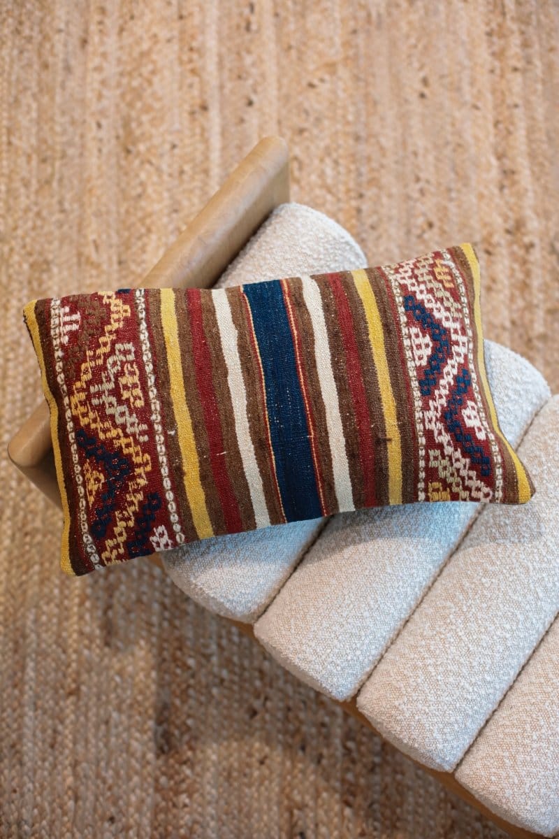 OddBird Pillows Kilim Lumbar Pillow Doksan Dokuz