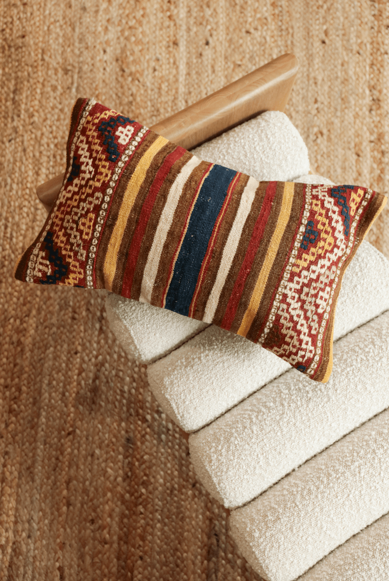 OddBird Pillows Kilim Lumbar Pillow Dokuz
