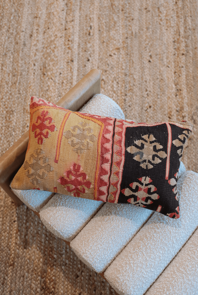 OddBird Pillows Kilim Lumbar Pillow Iki