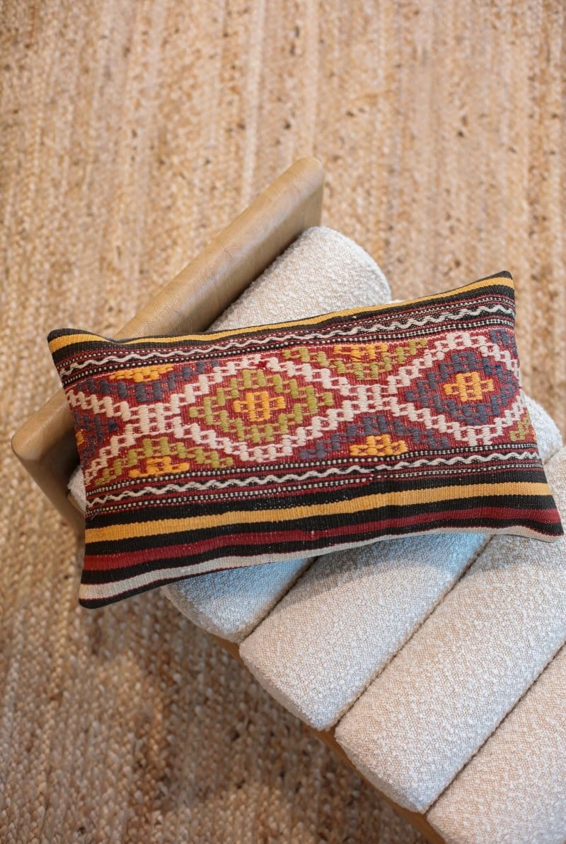 OddBird Pillows Kilim Lumbar Pillow Seksen Dokuz