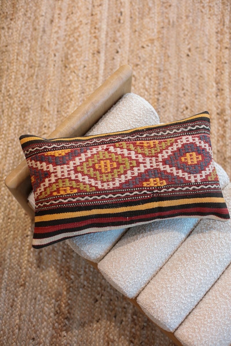 OddBird Pillows Kilim Lumbar Pillow Seksen Dokuz