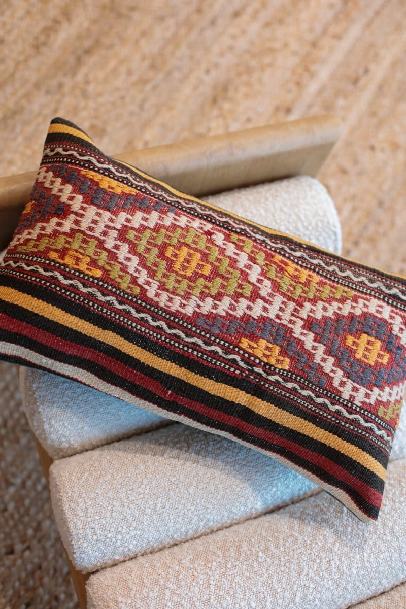 OddBird Pillows Kilim Lumbar Pillow Seksen Dokuz