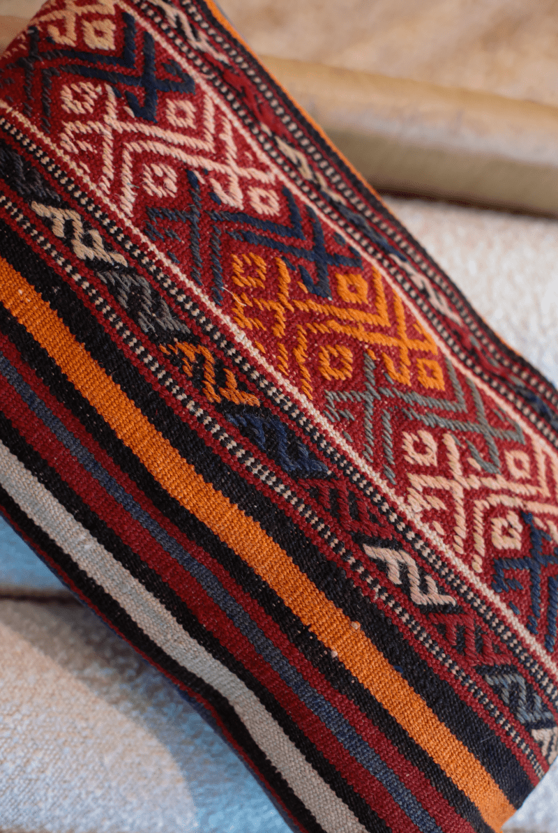 OddBird Pillows Kilim Lumbar Pillow Yedi