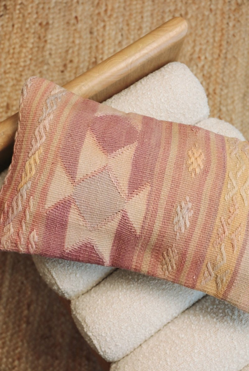 Kilim Lumbar Pillow Yedi - PC104 - OddBird Co.