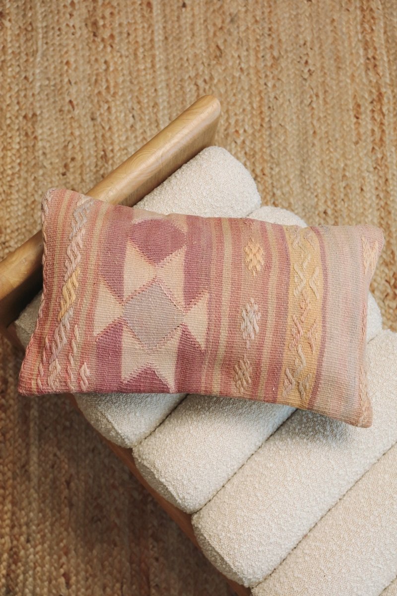 Kilim Lumbar Pillow Yedi - PC104 - OddBird Co.
