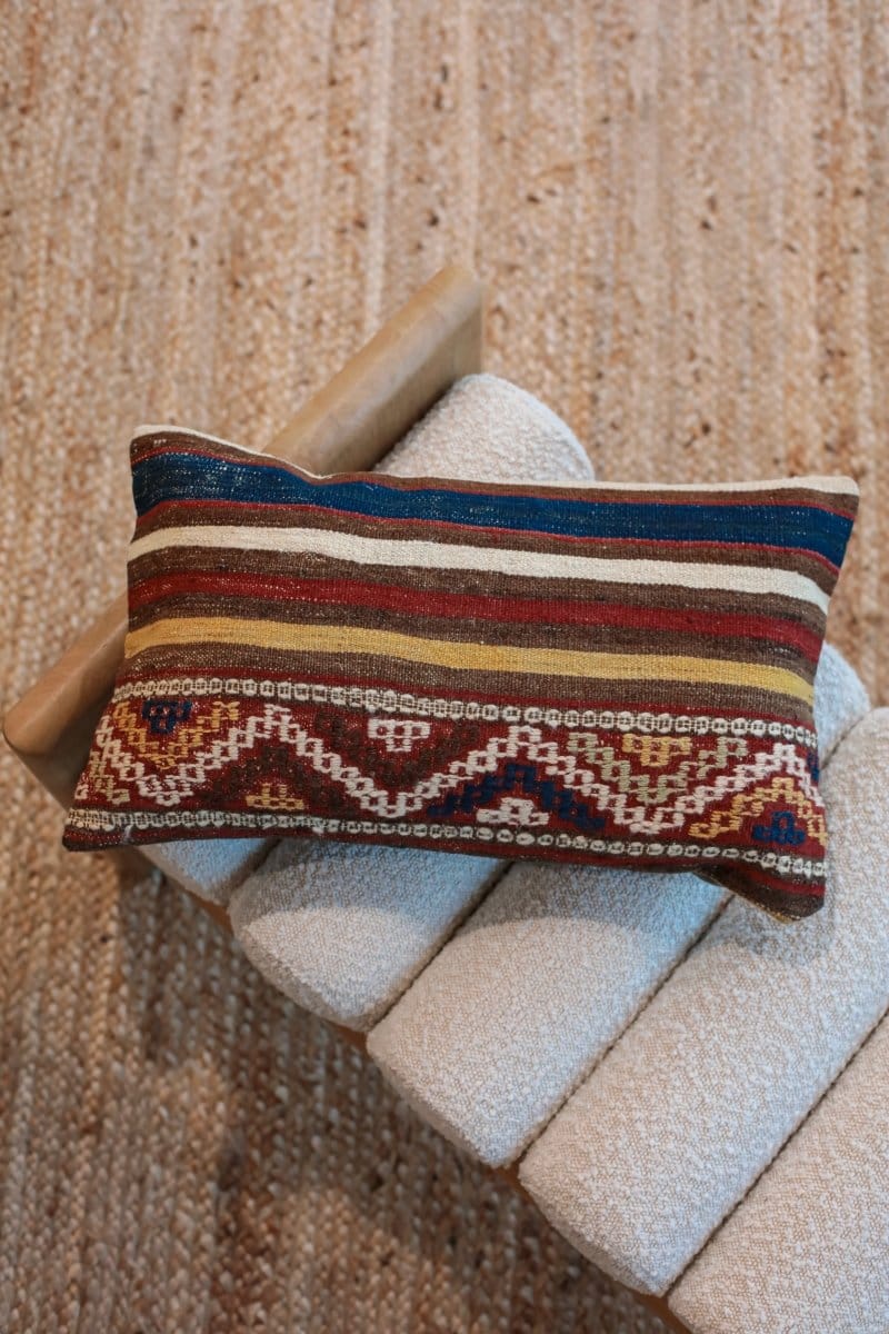 OddBird Pillows Kilim Lumbar Pillow Yetmis Dört
