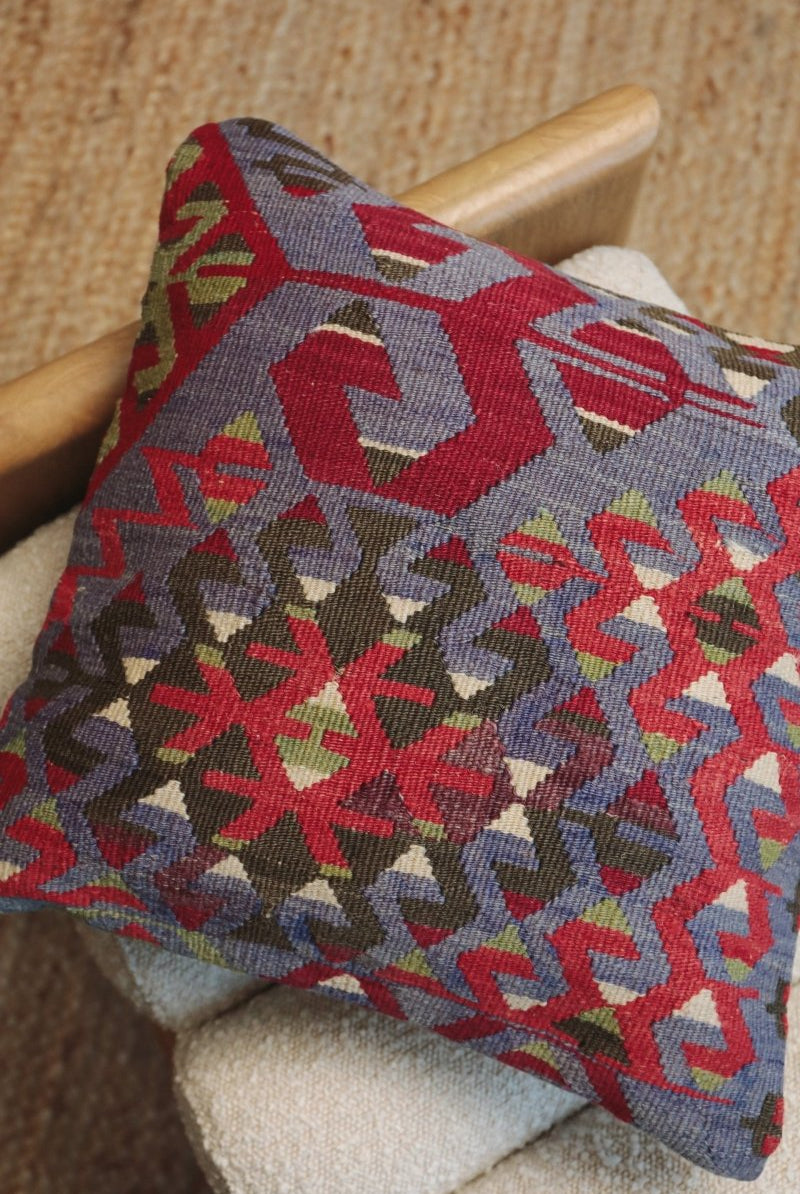 Kilim Square Pillow Alti - PC147 - OddBird Co.