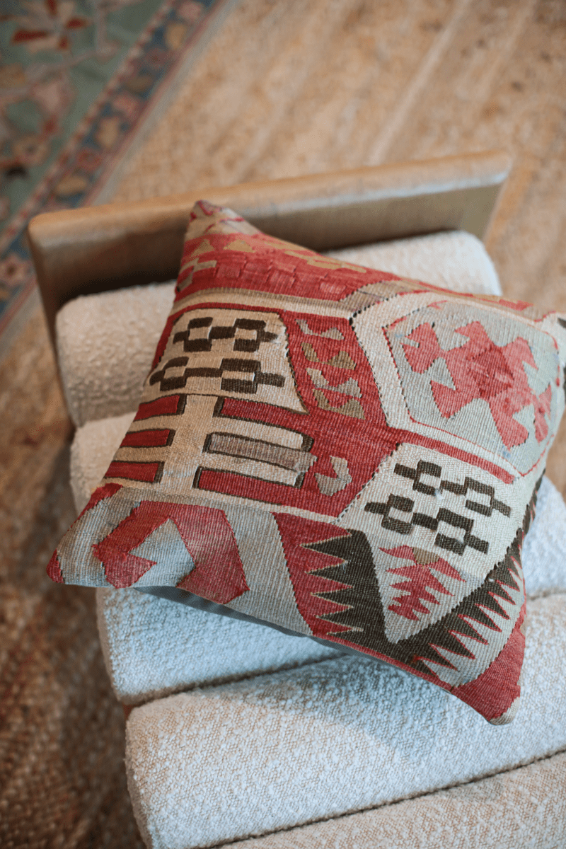 OddBird Pillows Kilim Square Pillow Iki