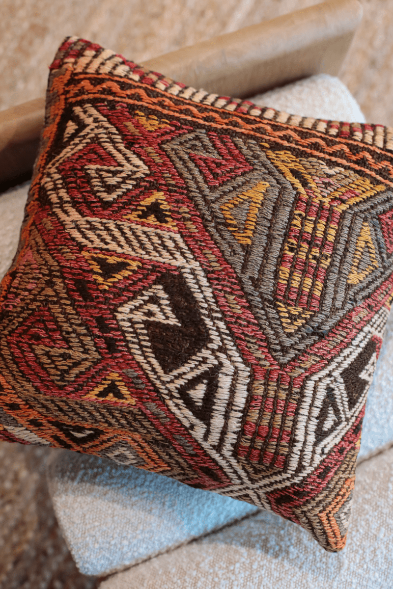 OddBird Pillows Kilim Square Pillow On Alti